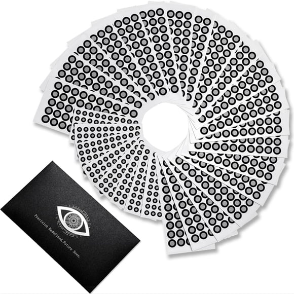 Marcadores de escaneo 3D Rosjoy de 1400 puntos de 6 mm y 3 mm