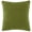 Moss Green, variant on SAFAVIEH Mari 18" x 18" Modern Moss Green Solid Cotton Decorative Pillow