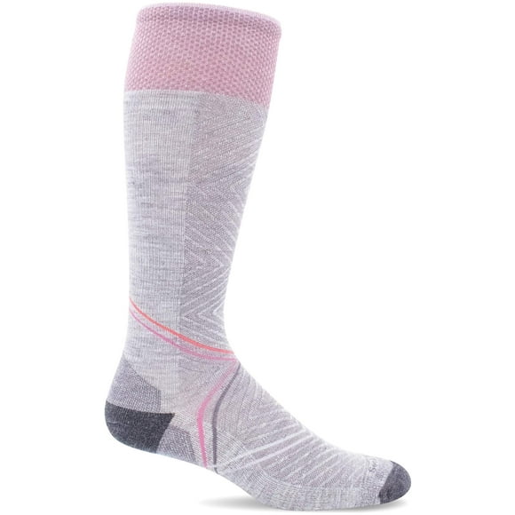 Calcetín de compresión Sockwell Pulse Knee High Lt. gris M/L para mujer