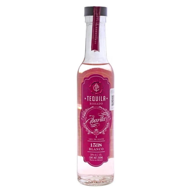 CAJA DE TEQUILA ROSADO 12 PIEZAS DE 250 ML C/U