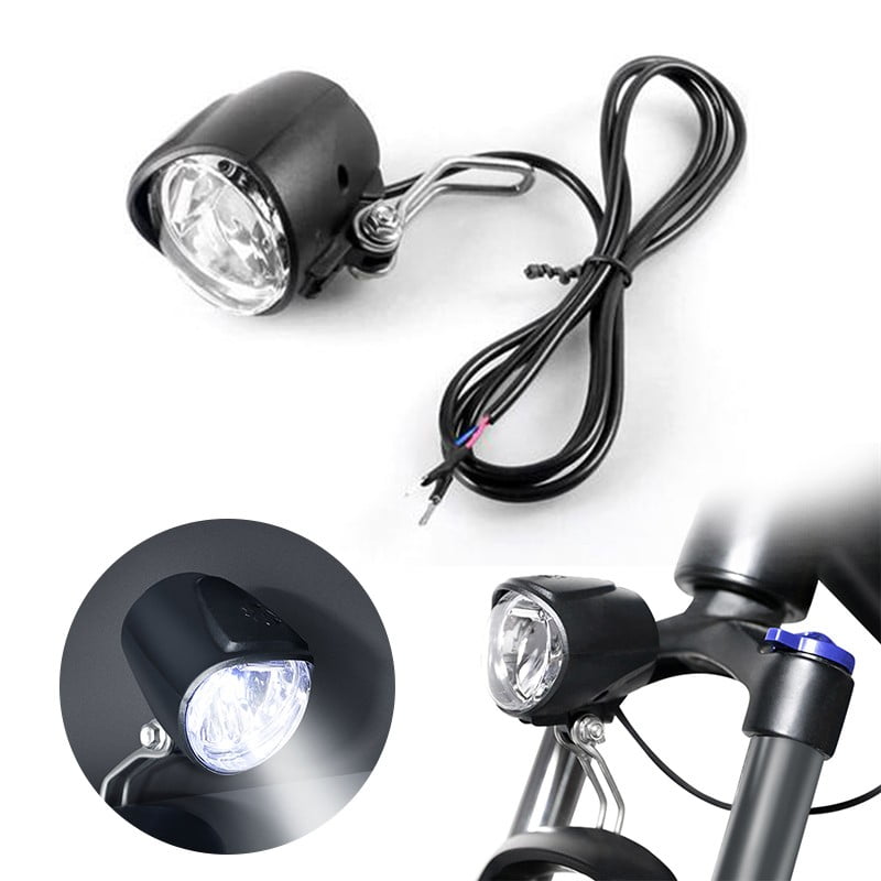 COMPLETE 6 Volt LED Lighting System For 2 Cycle Motorized Bicycles LED Headlight 