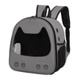 thumbnail image 3 of Mochila para gatos Portador de mascotas Durable Ventilación portátil Yinane Bolsas de viaje para gatos, 3 of 8