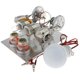 thumbnail image 1 of Motor Térmico De Doble-cilindro Combustión Externa Conversión De Energía Térmica A Trabajo Mecánico Suministro De Laboratorio Baoblaze Stirling Engine, 1 of 8