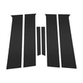 thumbnail image 1 of Moldura de Ventana del Pilar de la Puerta Unique Bargains para Chevy Aveo 2012-2023 Negro Frontal Trasero Izquierdo Derecho Sticker Antirrayones Cubierta Exterior de la Puerta 6 Pcs, 1 of 7