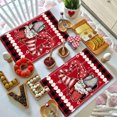 thumbnail image 4 of Decoraciones para San Valentín, adornos para San Valentín, regalos para San Valentín, manteles individuales con temática de San Valentín, manteles individuales para decoración de fiestas, manteles ind, 4 of 5