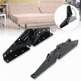 thumbnail image 2 of Adjustable furniture hinge, folding bed, lazy sofa joint, 3-position angle mechanism, bracket, 2pcs-2025, 2 of 5