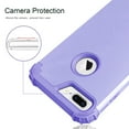thumbnail image 3 of Dteck iPhone 8 Plus Case, Dteck Heavy Dual Layer Rugged Shockproof Case Hard PC Protective Back Cover For Apple iPhone 8 Plus, Light Purple, 3 of 7