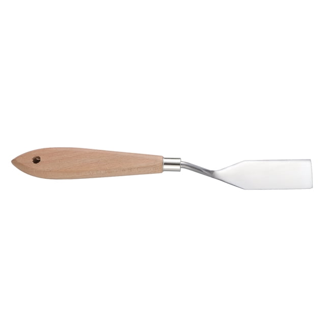 SHISUYAN Wooden Handle Painting Spatula and Mixing Scraper for Professional and Amateur Use Multi Color