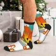 thumbnail image 7 of Disketp Hello Fall Farm Truck Unisex Mid-Calf Socks Lightweight Breathable Ventilation Ankle Socks, 7 of 7