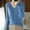 Blue, variant on Sweaters for Women Lightweight Pullover Tops Long Sleeve Shirts V-neck Fashion Clothing Fall Outfits 2025 V Neck Long Sleeve Business Casual Tops for Women Dark Gray 3xl