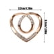 thumbnail image 3 of Fashion Metal Japanese Button-Womens T-shirt Knot Buckle Belt Adjustment Buckle Scarf Buckle 2 Colors Optional All-inclusive Fashion Enhance Cloth, 3 of 9