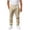 Beige, variant on Boys Linen Blend Casual Pants Elastic Waist Drawstring Trousers Lightweight Summer School Uniform Bottoms