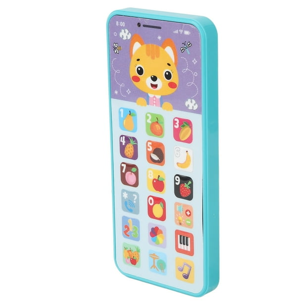 Teléfonos Falsos Para Bebés, Juguete Para Teléfono Móvil Con Carga USB, Multifunción, 18 Botones Para Bebé