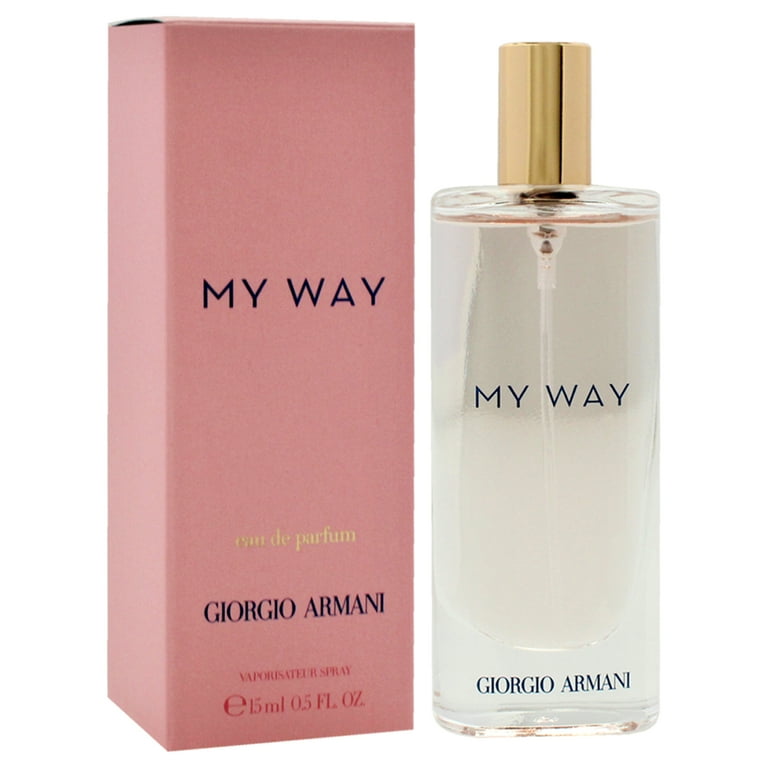 Giorgio Armani My Way, 0.5 oz EDP Spray, Floral Vanilla Jasmine