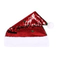thumbnail image 1 of Gorro navideño novedoso para fiestas, ideal para discotecas, festivales y cosplay. Rojo Verde, 1 of 9