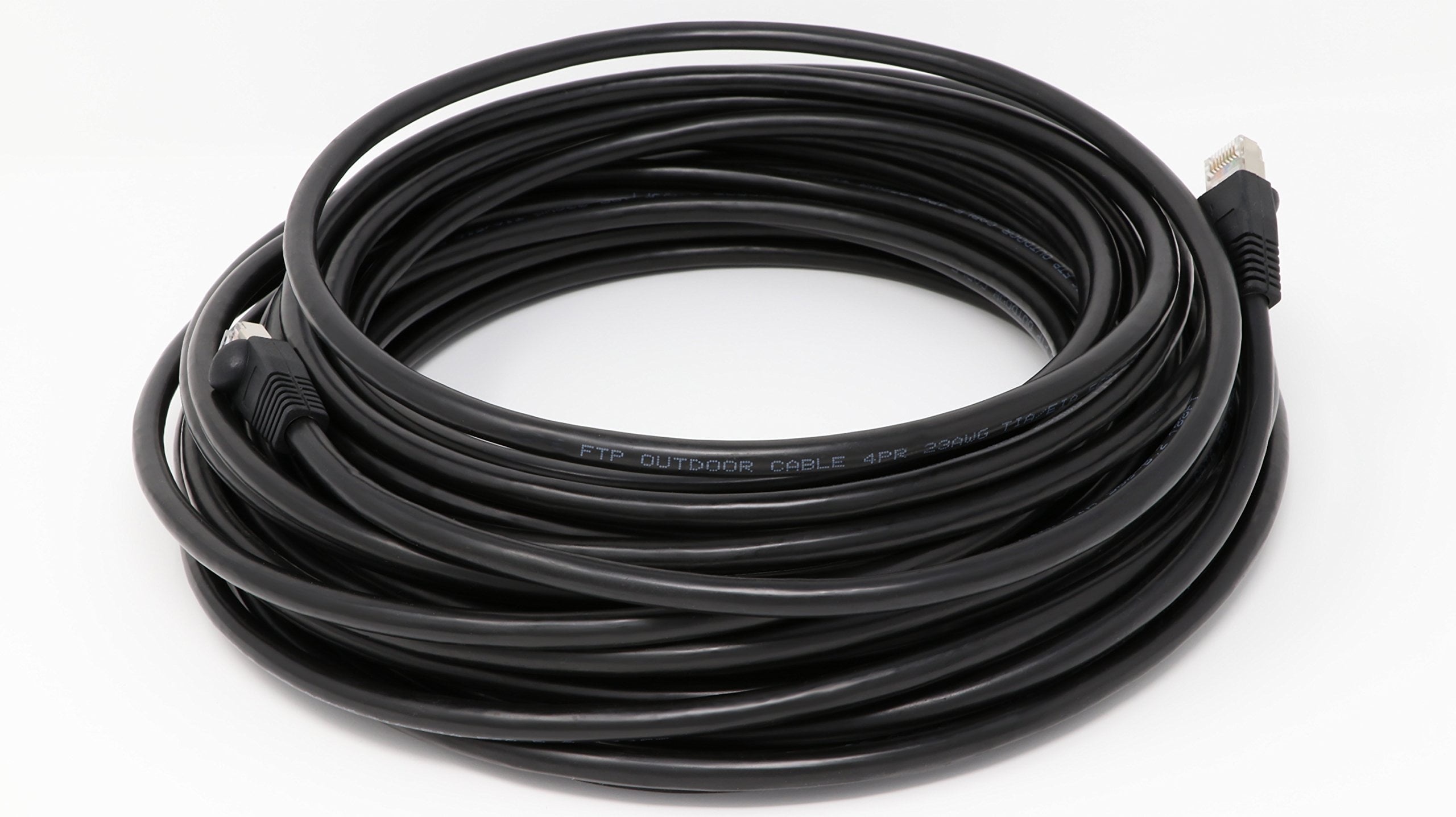 Cat 5e Cables Pure Copper White 40ft Cat5e Outdoor Waterproof