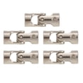 thumbnail image 2 of Amdohai 5pcs en Acier Inoxydable 4 à 4mm Entièrement en Métal Raccords Cardan de Joint Universel pour RC, 2 of 5