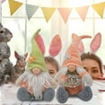 thumbnail image 1 of Decoraciones de Muñecas sin Rostro de Pascua (pack de 2) - Muñecas de tela sentadas de 29 cm para decoración de mesa, hogar y fiestas, 1 of 7