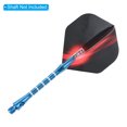 thumbnail image 4 of Uxcell Fléchettes de Vol, Lot de 12 Accessoires de Fléchettes Standard pour Animaux, Noir, Rouge, 4 of 5