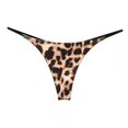thumbnail image 2 of Bikini de cintura baja con doble tirante y sin costuras, ropa interior sexy de mujer con forma de T, 2 of 6