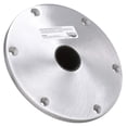 thumbnail image 2 of Boat Seat Base Plate - 9 Inch Round Aluminum Snap Lock Swivel Base | Fishing, Pontoon & Marine Boat Seats | Replacement & Additional Seating, 2 of 5