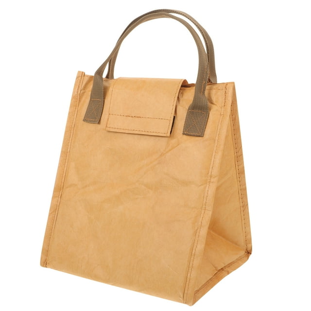 BRIGHTFUFU Bolso de almuerzo Bolsa de almuerzo aislante Gran recipiente de lonce