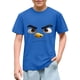 thumbnail image 2 of Tops de Manga Corta Linda con Impresión de Expresión Linda de Color Sólido para Niños Niños Niñas, Camiseta Cómoda Suelta para la Temporada Escolar, 2 of 8