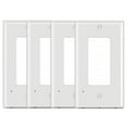 thumbnail image 1 of 4Pack Outlet Wall Plates LED Guide Night Lights Build on Sensor Electrical Illuminated Plug Plates Covers Plate Energy Efficient nightlights No Wire Or Battery Needed Hallway Bathroom Stairway Decor, 1 of 5