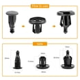 thumbnail image 5 of GOOACC 40PCS 10mm GRC-08 Honda and Acura Fender Clips-91503-SZ3-003 Nylon Bumper Fastener Rivet Automotive Furniture Assembly Expansion Screws Kit Auto Body Clips, 5 of 7