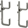 thumbnail image 3 of Global Industrial Deep Square Hooks for Utility Cart 4-3/8""W x 13-1/8""H Gray 2, 3 of 4