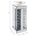 thumbnail image 4 of ACME Nysa Accent Candleholder in Mirrored and Faux Crystals, 4 of 4
