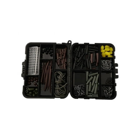 Splihome Carp Fishing Accessories Storage Box Tackle Carp Fishing Line Box Hair Rig Board with Pins Fishing Hair Rig Wallet Equipment