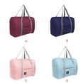 thumbnail image 3 of Ounissouiy Bolsa de viaje impermeable de nailon, bolsa de lona plegable Unisex, organizadores, cubos de embalaje de gran capacidad, bolsas de Type2 NO2, 3 of 6