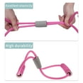 thumbnail image 2 of Unique Bargains 8-Shaped Resistance Band, Figure 8 Exercise Bands, 8 Word Elastic, Expander Elastic Muscle Training for Women Men for Yoga Gym Pink, 2 of 7