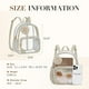 thumbnail image 4 of Mochila transparente Missnine Anti-Theft Mini para eventos deportivos, 4 of 6