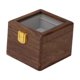 thumbnail image 1 of Caja de exhibición de relojes perfecl Organizador de joyas resistente y portátil a prueba de polvo 1 ranura, 1 of 8