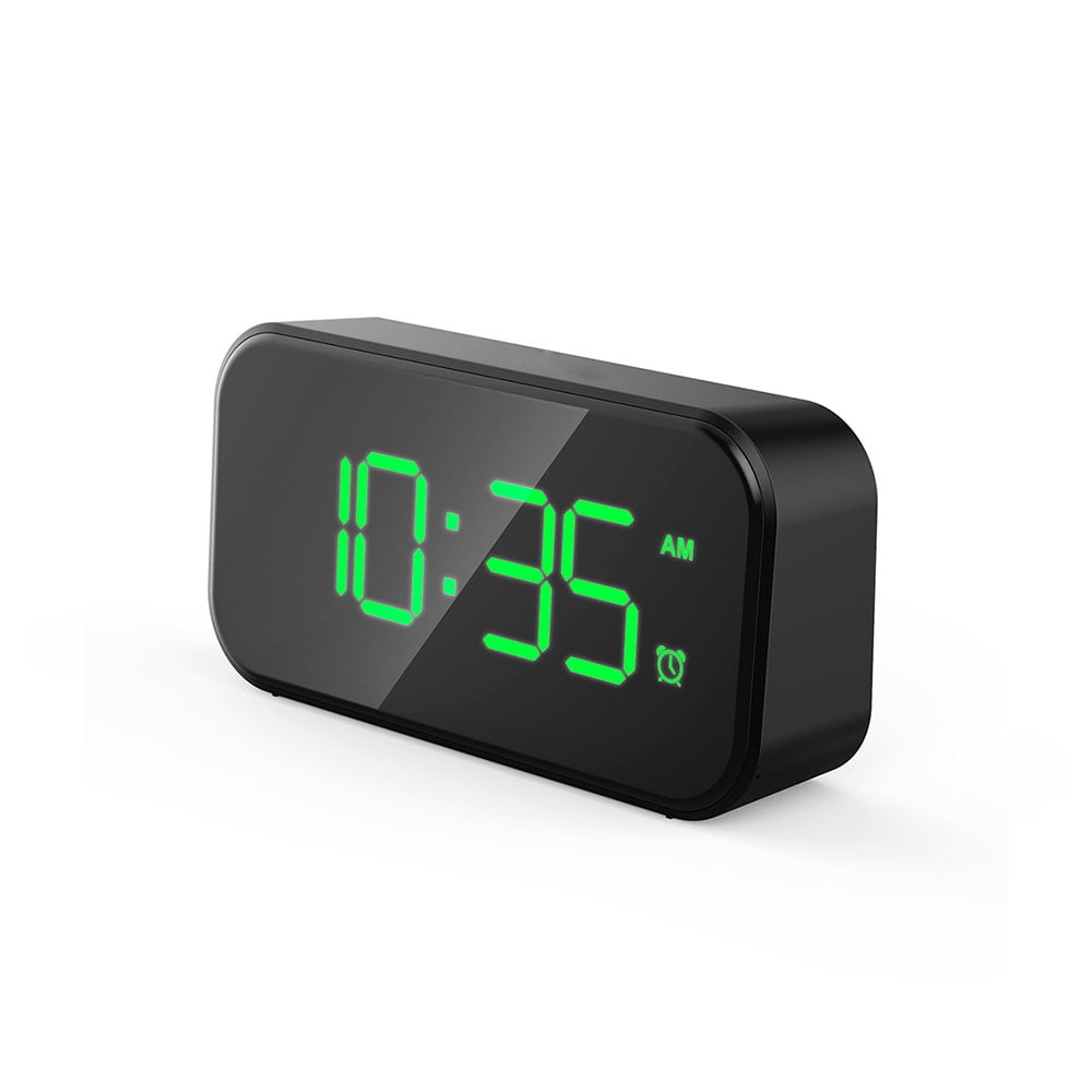 Digital Clock USB 4inch Durable Simple Elegant Touching Snoozed Button
