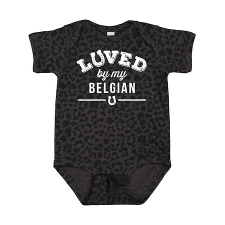 

Inktastic Belgian Horse Lover Gift Gift Baby Boy or Baby Girl Bodysuit