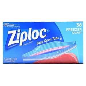 Freezer Bag, 1-Qt., 38-Ct. Value Pack 00381