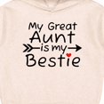 thumbnail image 3 of Inktastic My Great Aunt is My Bestie Toddler Hoodie, 3 of 4