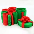 thumbnail image 3 of 10-Layer Annoying Nested Screw Prank Gift Box, Red Money Puzzle Box with Gold Bow, Reusable Cash Gift Box for Christmas, Birthday & White Elephant, 3 of 5