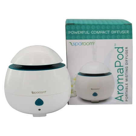 SpaRoom - AromaPod Portable Misting Diffuser White