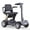 Gray, variant on 4 Wheels Mobility Scooter for Adults & Senior, Foldable Lightweight Powered Device for Travel, with LED Strip Light, Storage Bag, Charger Included, No Assemble Required (Gray)