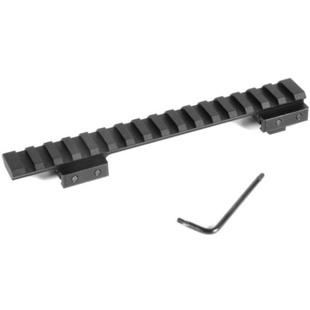 Evolution Gun Works HD Picatinny Scope Mount, CZ 550, Standard Action, 0 MOA, Matte Black Hardcoat