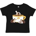 thumbnail image 3 of Inktastic Cute Hot Chocolate Hedgehogs Boys or Girls Toddler T-Shirt, 3 of 5
