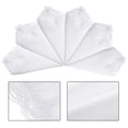 thumbnail image 4 of Holzlrgus Ladies Elegant Lace Edge Cotton Handkerchiefs, White, (24 Pack), 4 of 6