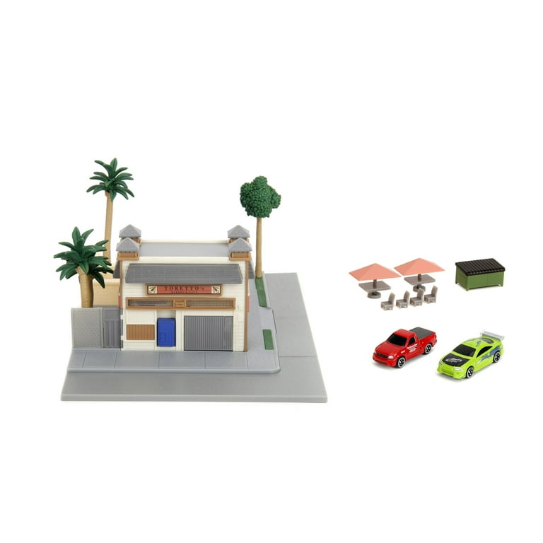 JADA TOYS 1/87 - TOYOTA Dom's Market & Cafe Scene - Supra +