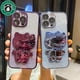 thumbnail image 3 of Hello Kitty Funda De Silicona Con Soporte De Cambio Gradual De Lujo Para IPhone 11 12 13 Pro Max 14 Plus, 3 of 4