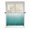 Teal, variant on Sheer Curtains 72 Inches Long, Grey Ombre Semi Sheer Curtains Light Filtering Window Treatment, Contemporary Gradient Abstract Art Privacy Voile Drapes for Living Room Bedroom 52x72 Inch