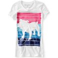 thumbnail image 1 of Camiseta Gráfica para Mujer Aeropostale Bulldog Aero '87 Blanca Extragrande, 1 of 1